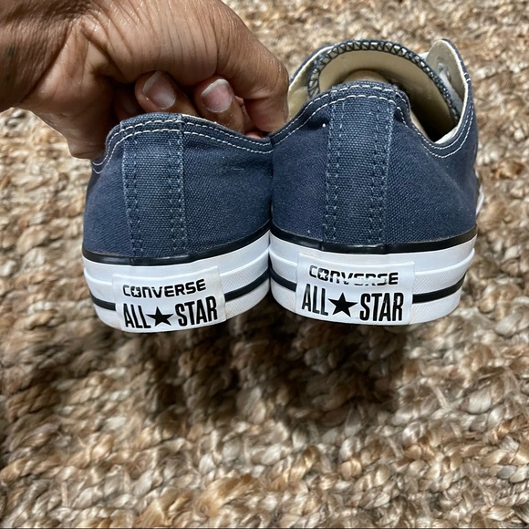 Converse All Star Blue Canvas Sneaker size 10M/12W - Picture 4 of 8